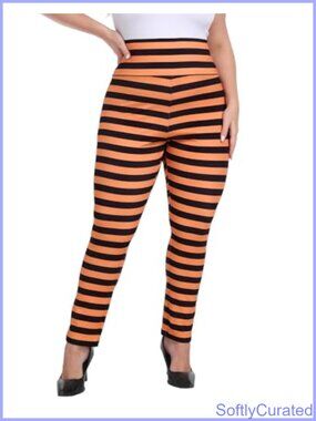 Plus Size High Waist Graphic Leggings Tummy Control Costume Tights